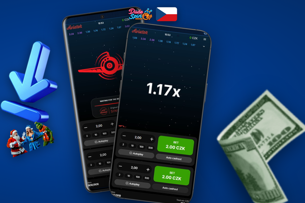 Stoupající křivka násobitele 2.47x a tlačítko Cash Out v Aviator Dudespin Casino