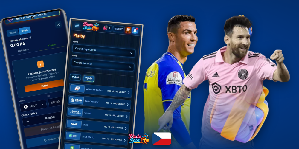 Pět kroků výběru výher v Dudespin Casino přehledně zobrazených v infografice