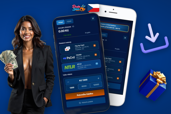 Nastavení limitu vkladu v Dudespin Casino podporuje odpovědnou hru od 18 let